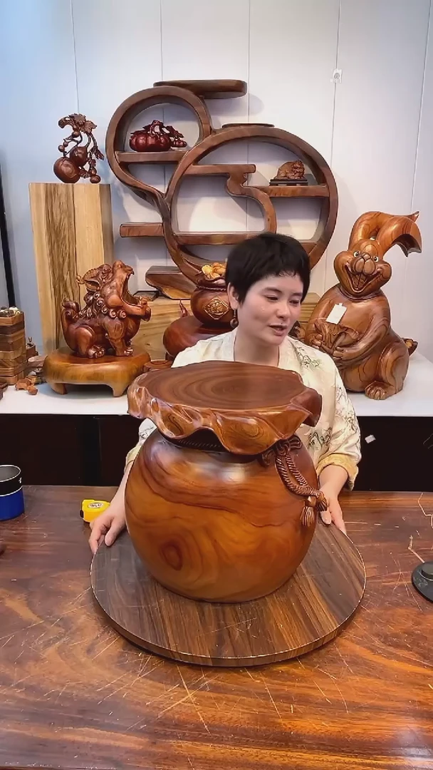 木实木手工创意凳子