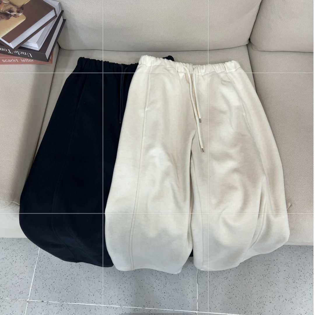 慎拍！！暖暖裤~秋冬韩系宽松羊毛醋酸休闲裤 特特特 看好再拍