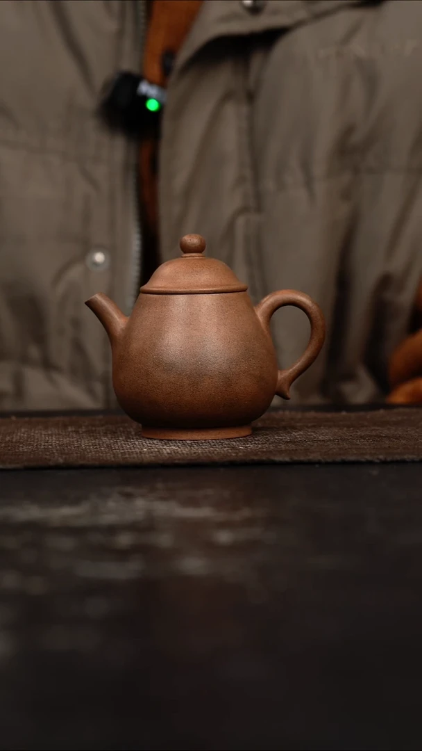 茶壶紫砂原矿手工壶105CC