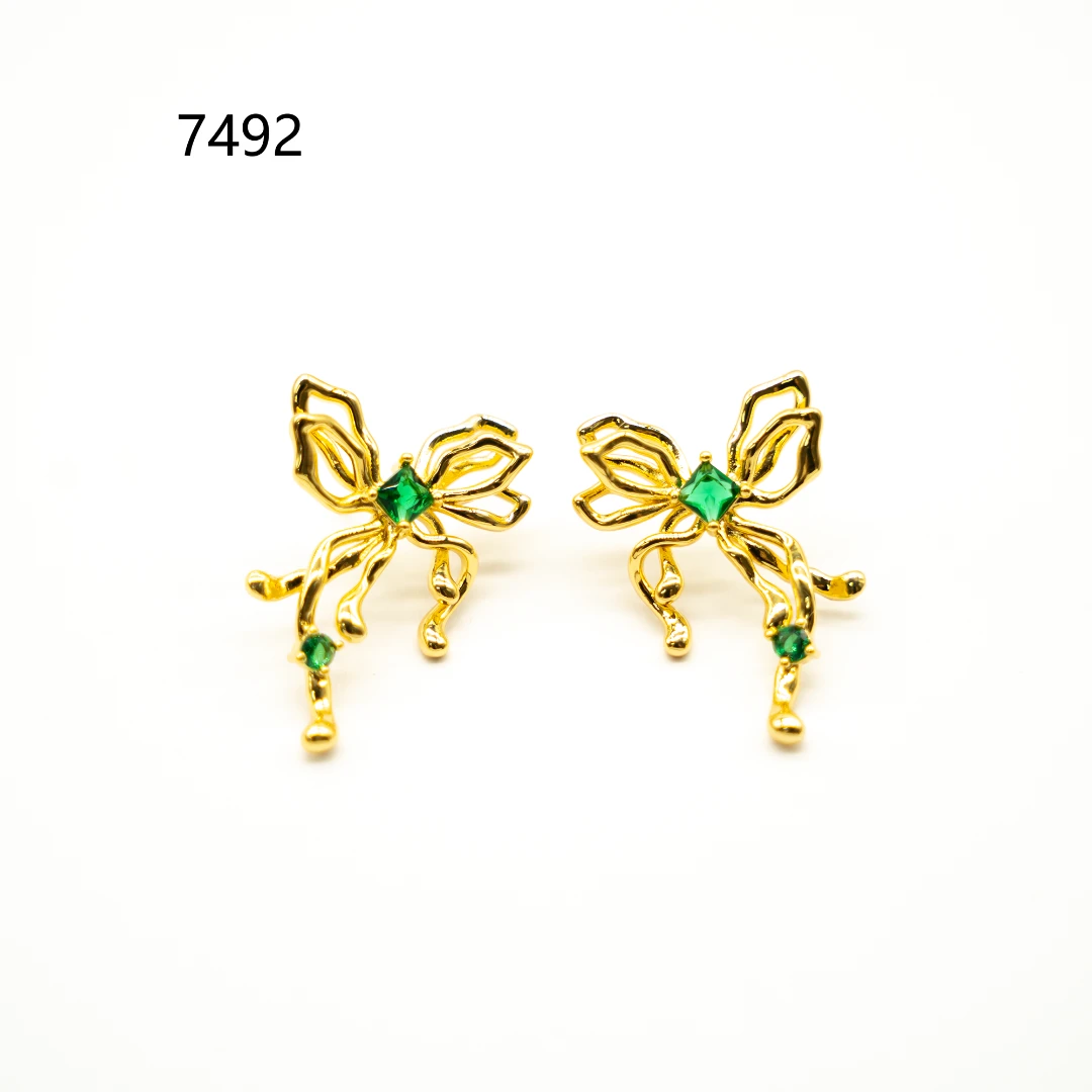 镀K金 REGIS  耳饰～7492