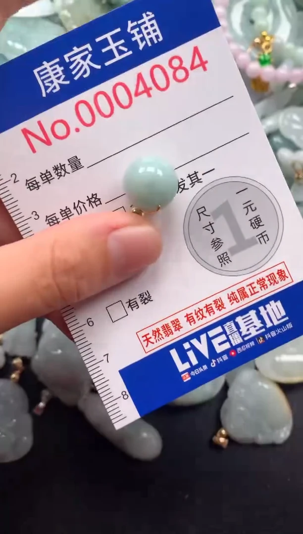 颈饰未镶嵌翡翠4084