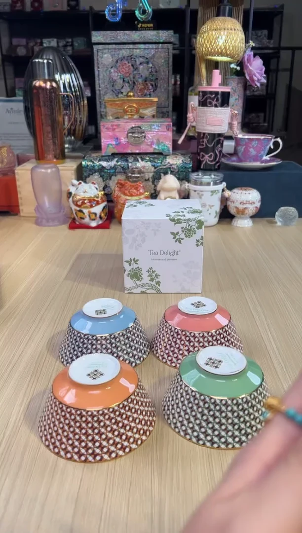 119歌剧院饭碗套四（橙粉绿蓝）
