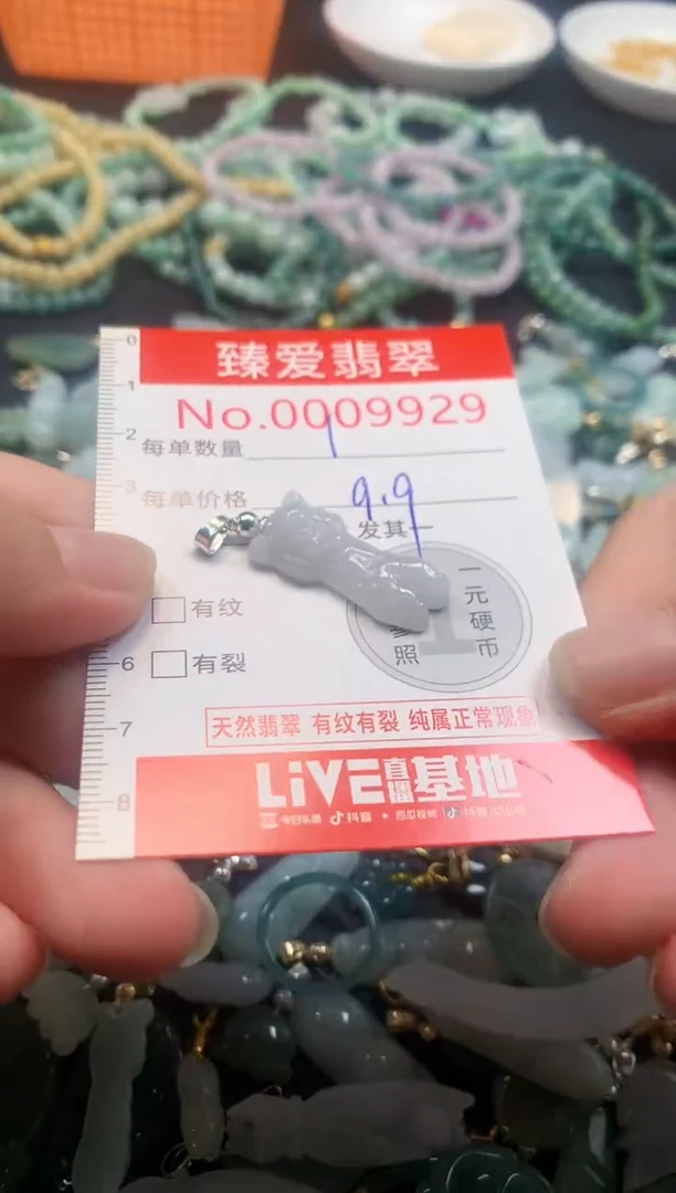 颈饰未镶嵌翡翠9929