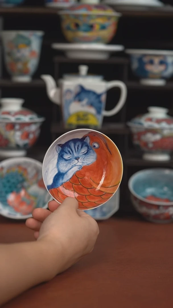 老师作品墨渊普洱杯 （微瑕福利 ）