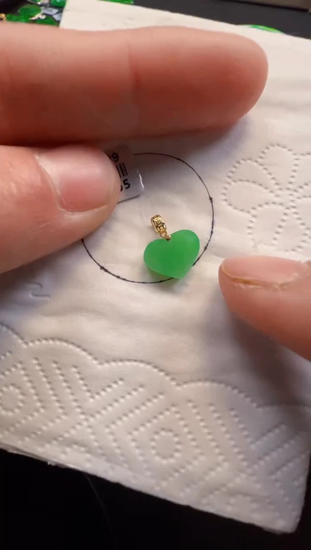 【闪购商品】定制翡翠18K金镶嵌99元