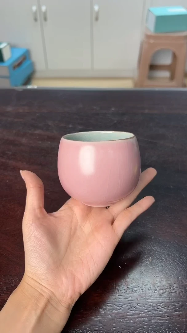 龙泉云间青瓷小米茶器