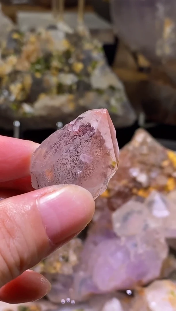 未镶嵌珠宝半成品水晶29号四川超七花园水晶
