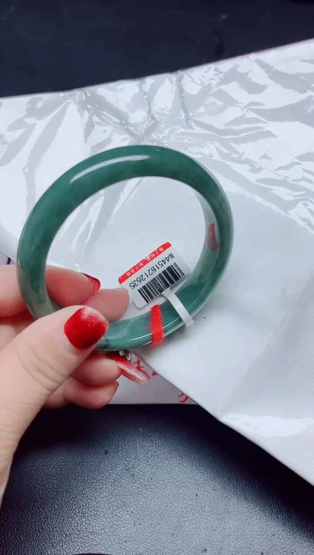 【闪购商品】翡翠手镯未镶嵌58/12635