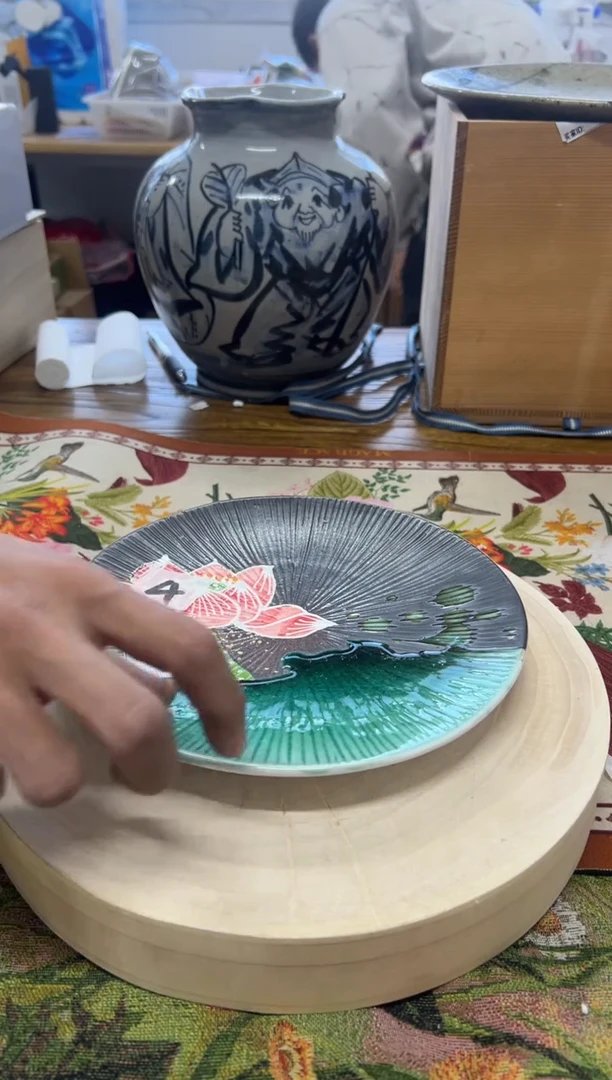 瓷片415小丸子瑕疵孤品