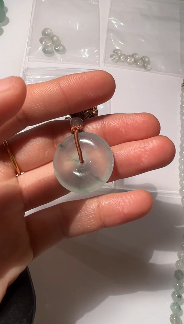 未镶嵌定制翡翠扣子