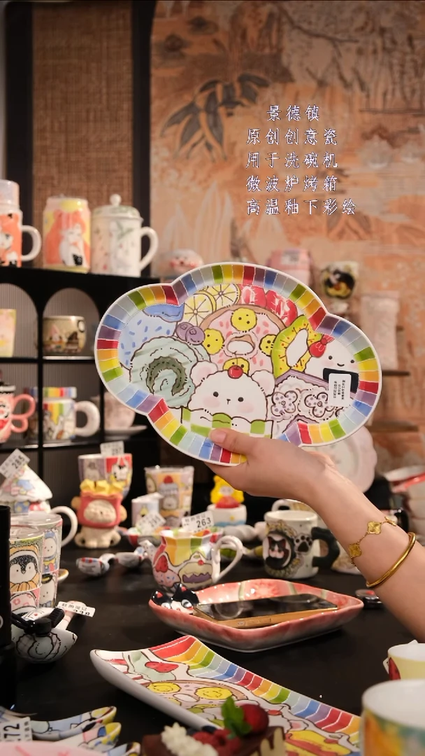 摆件陶旺的可以陶瓷设计师款