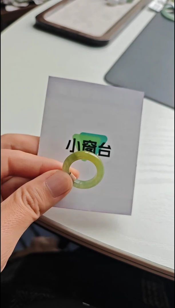 未镶嵌戒圈翡翠3翡翠戒圈未镶嵌15号
