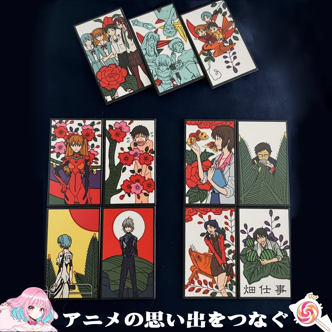 EVA・日谷正版・花札纸牌・日本卡牌・新世纪福音战士・古早收藏卡片