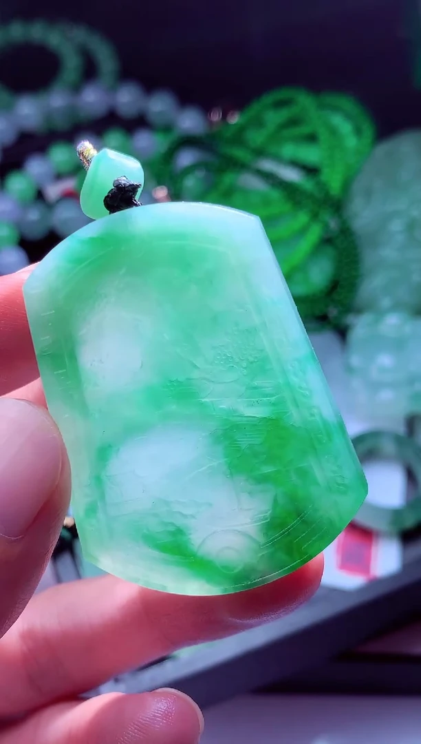 未镶嵌定制翡翠张****#翡翠毛货定制