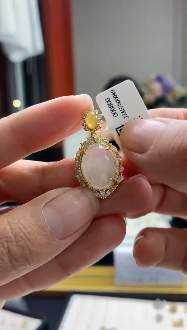 颈饰银S925镶嵌翡翠11111111111