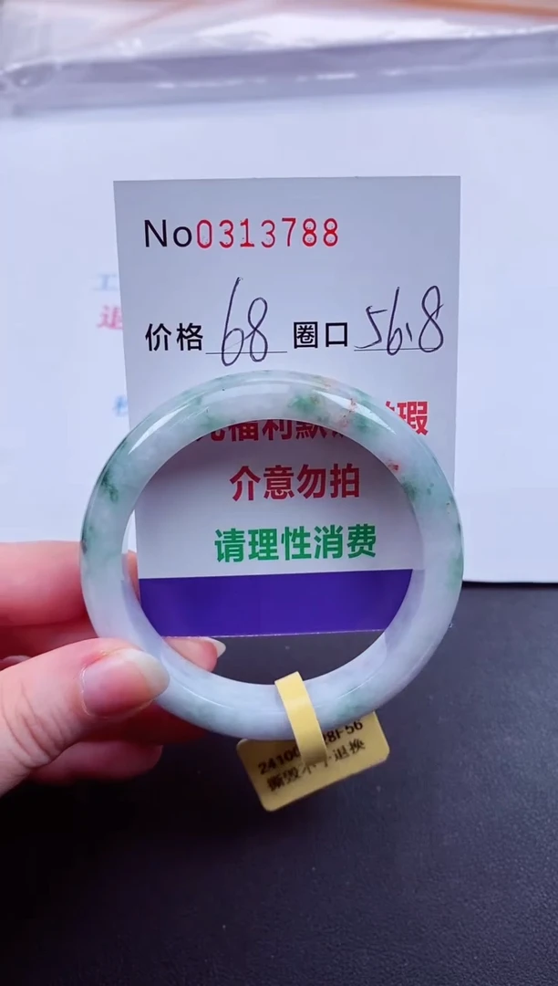 翡翠手镯未镶嵌 0313788