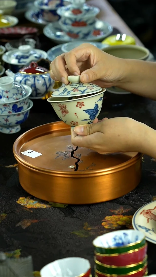 景德镇手绘瓷器放漏场