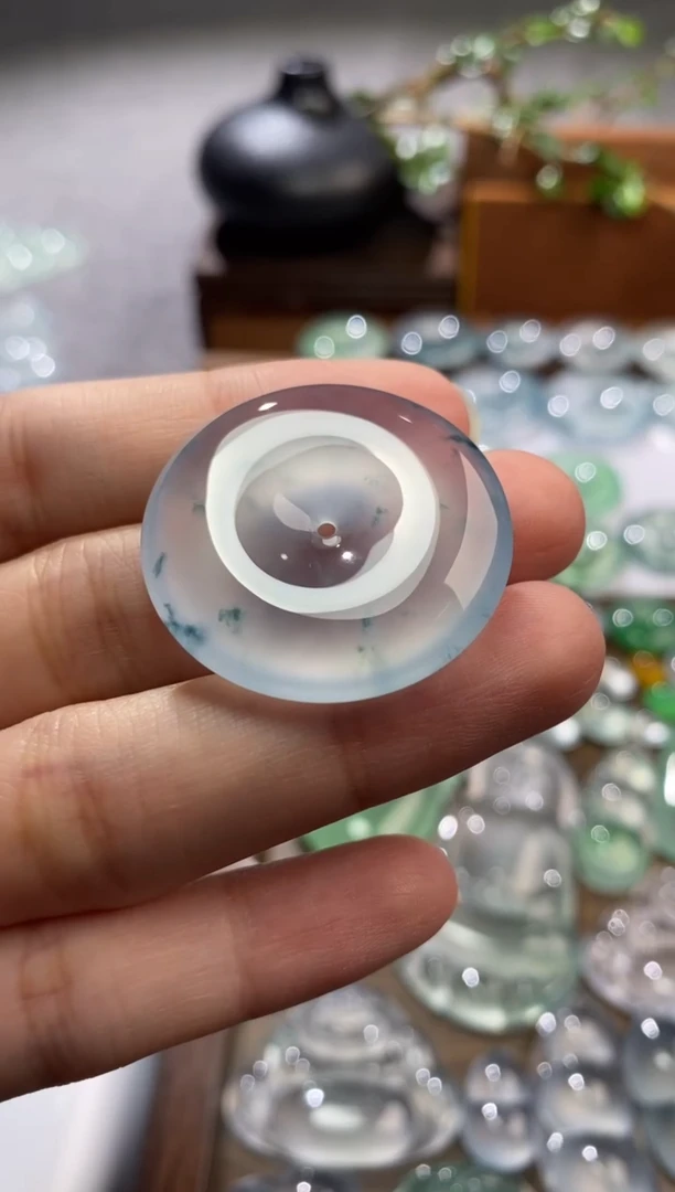 吊坠(不含链)未镶嵌翡翠扣子