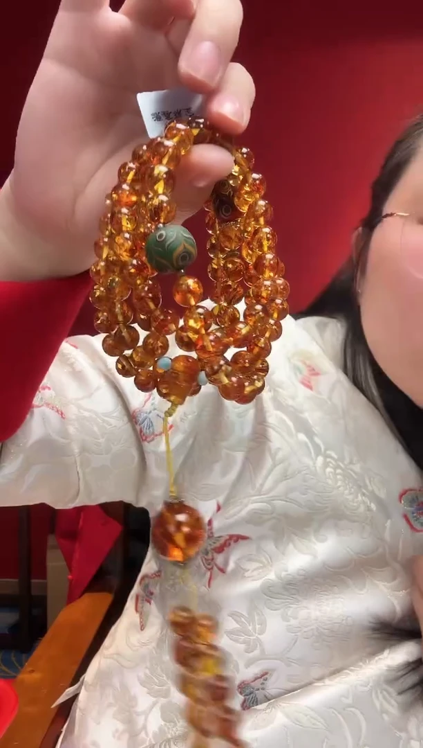 【闪购商品】琥珀珠宝奇石未镶嵌9mm