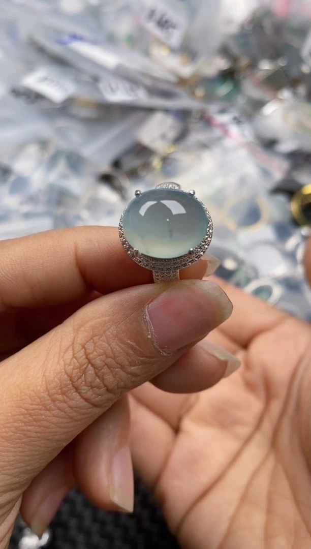 未镶嵌戒指翡翠13-2