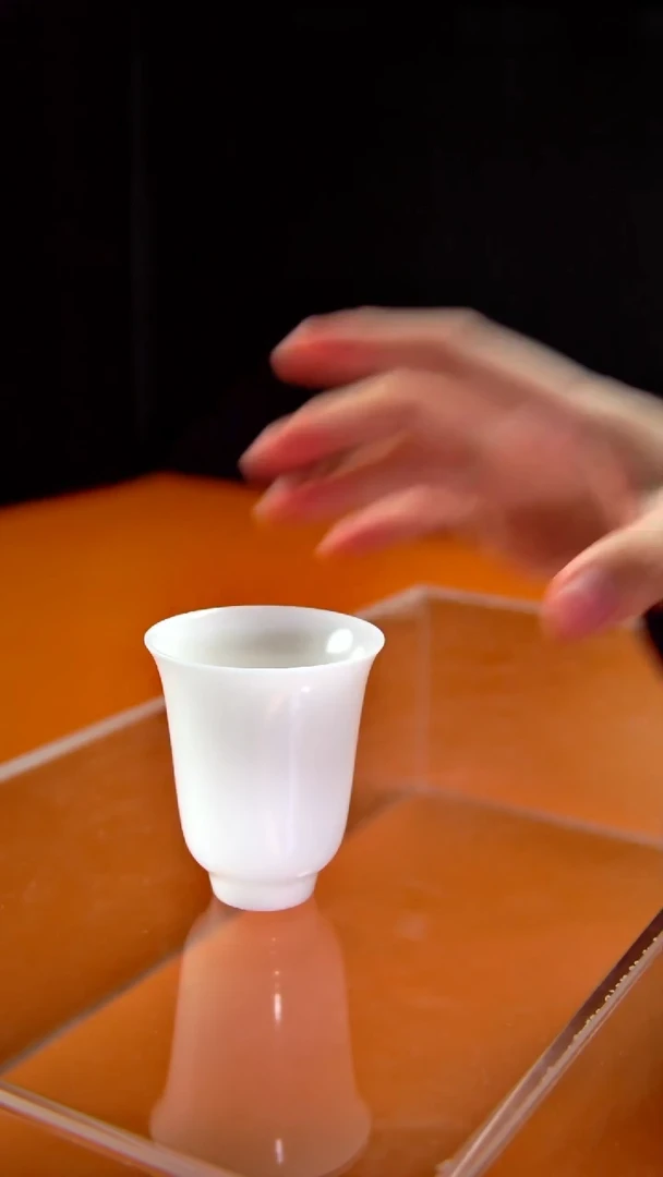 其他陶瓷《言泥陶瓷》冰种素烧主人杯