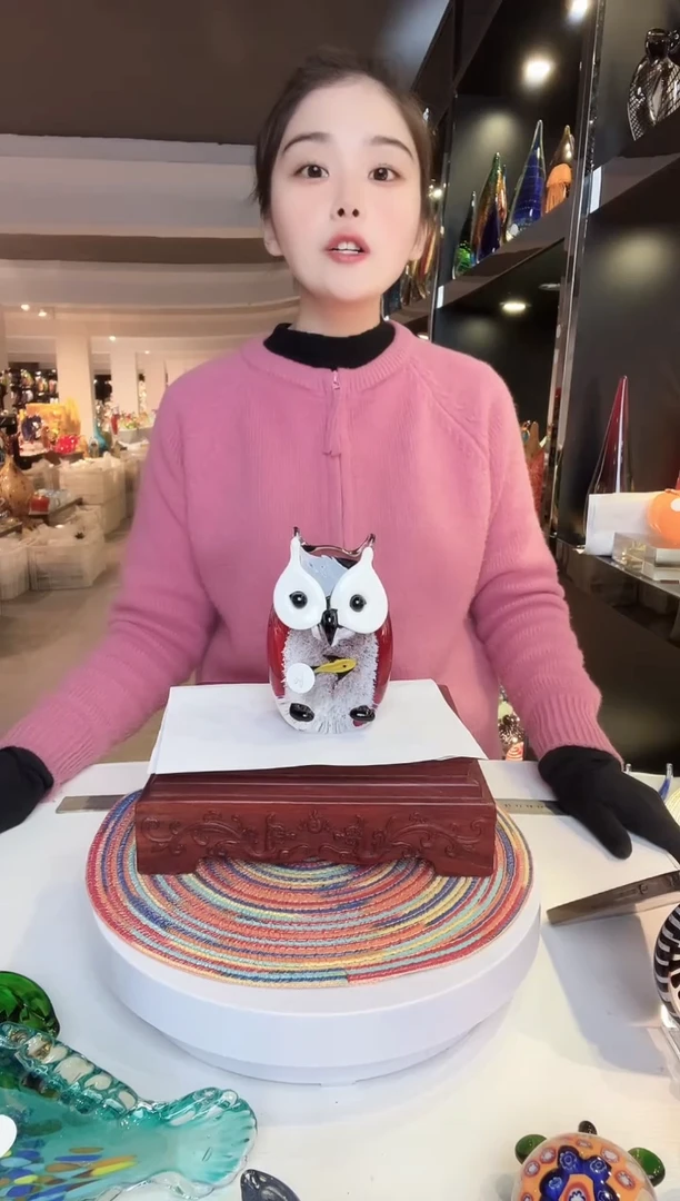 【闪购商品】茶盏琉璃摆件家居摆件