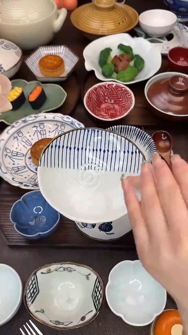 瓷（珠帘）贝壳元宝盘