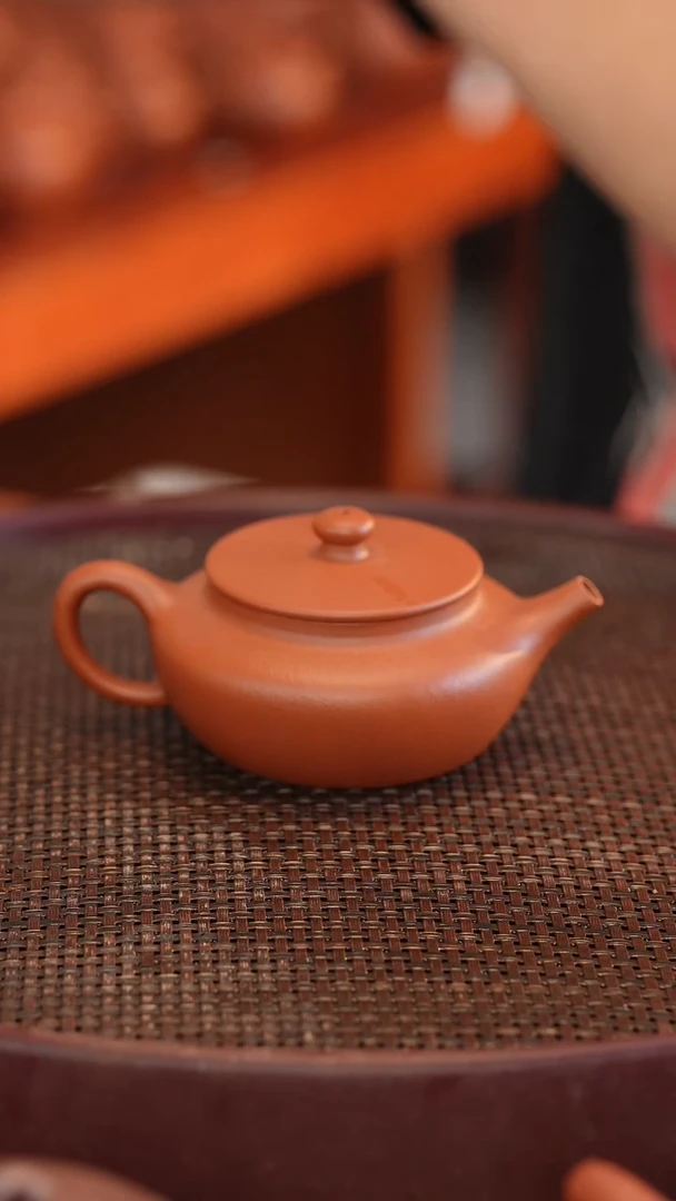 茶壶紫砂全手 大红袍 170cc