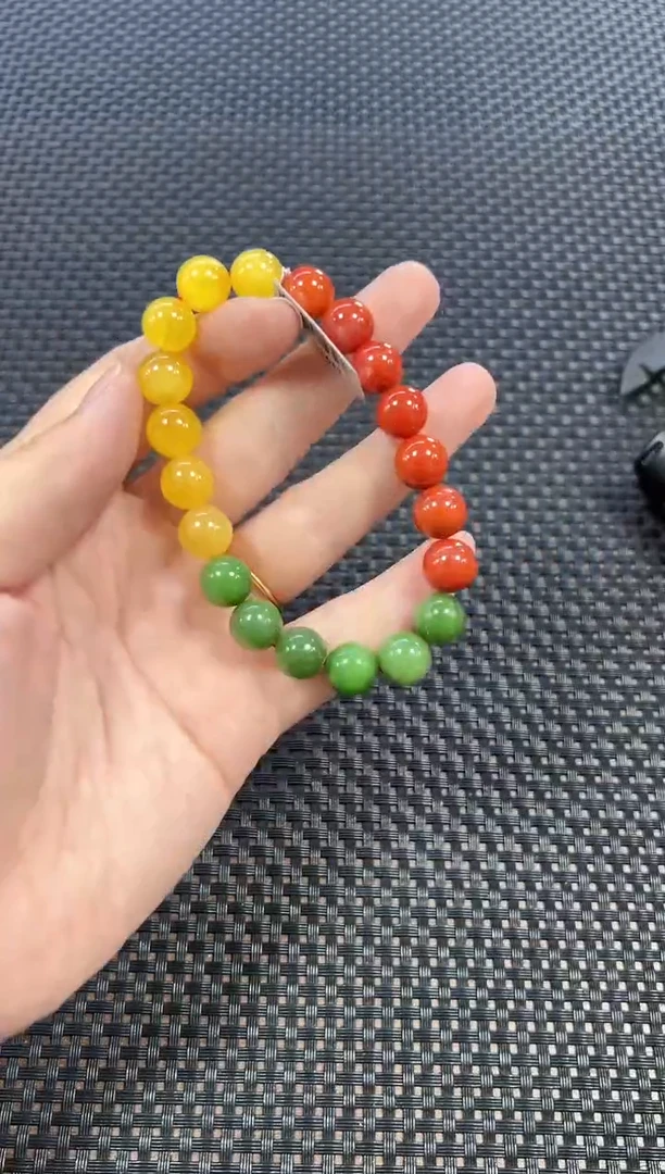 未镶嵌手串和田玉 约8mm+ （多样性发一件）1919