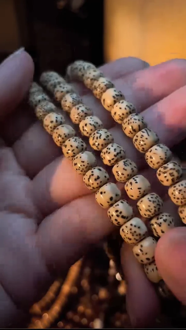 手串星月菩提精工级陈籽桶珠长串（B）