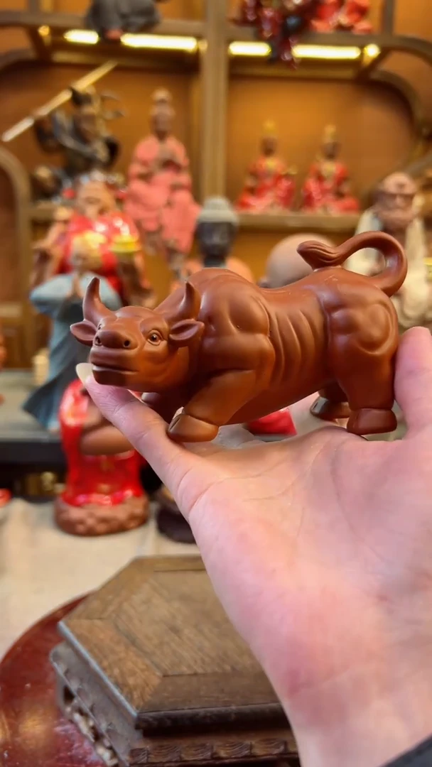 【闪购商品】紫砂茶壶器闵茶宠摆件