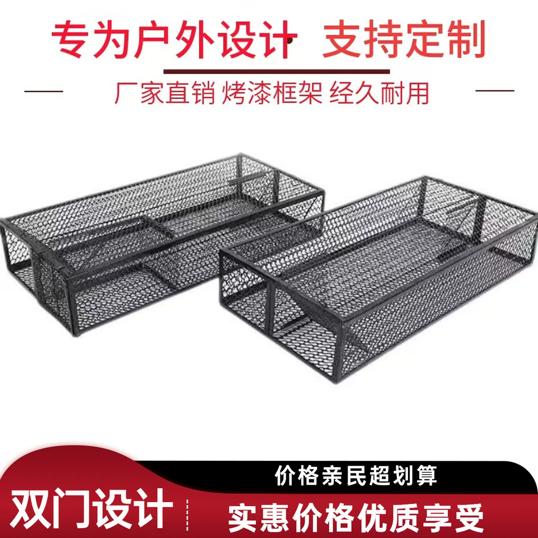 铁丝笼养殖笼蛇箱专用运输笼中笼保护笼双门笼运输蛇笼