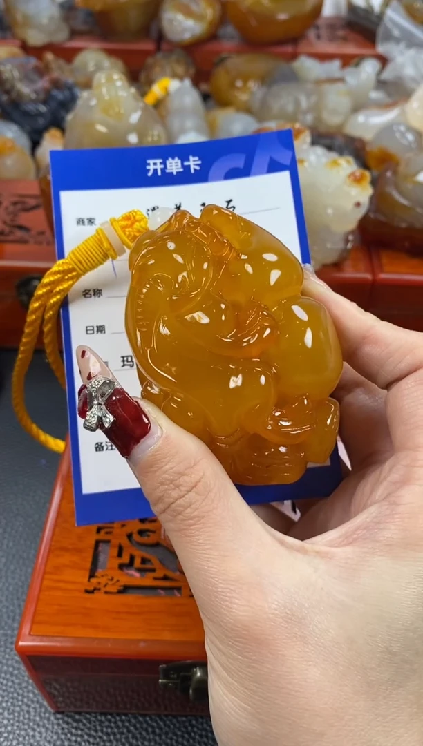 【闪购商品】玛瑙/玉髓手把未镶嵌11