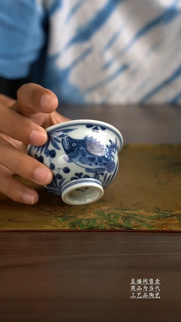 瓷片景德镇手工陶瓷茶具