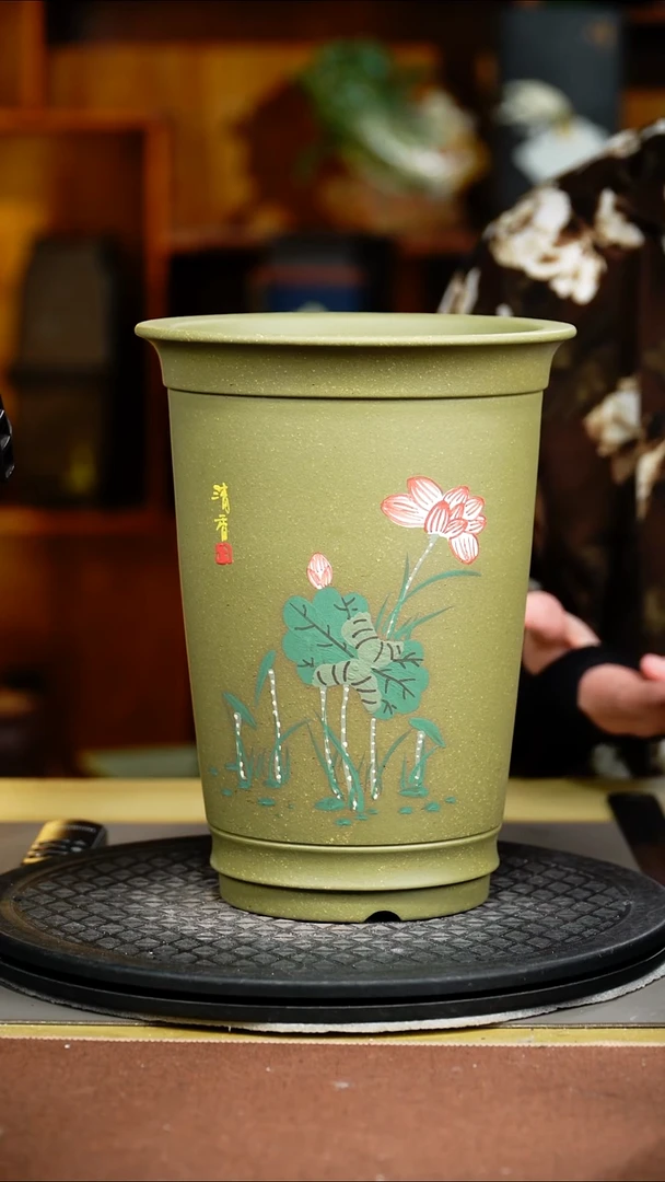 紫砂花盆紫砂花盆