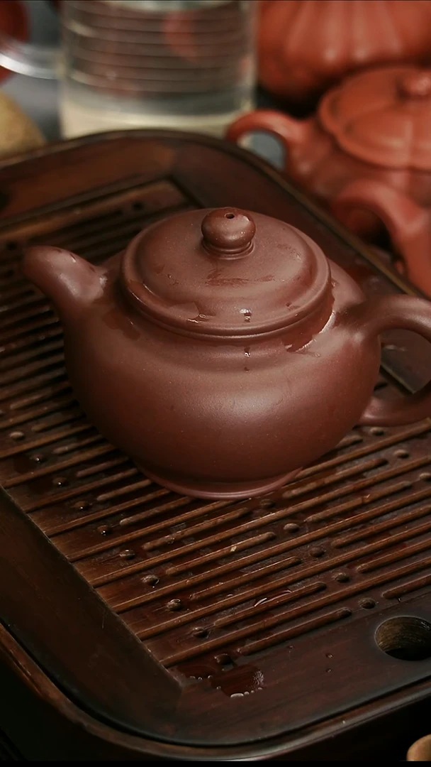 茶壶紫砂用****0宜兴紫砂紫泥掇只350毫升
