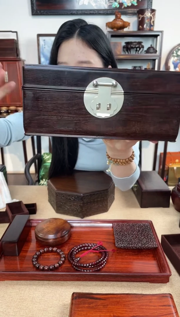 紫檀木类成套家具P****首首饰盒