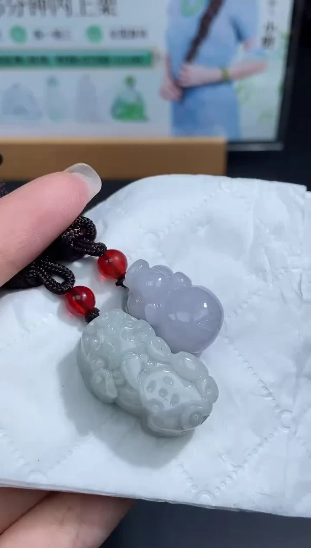 颈饰未镶嵌翡翠天然翡翠A货58