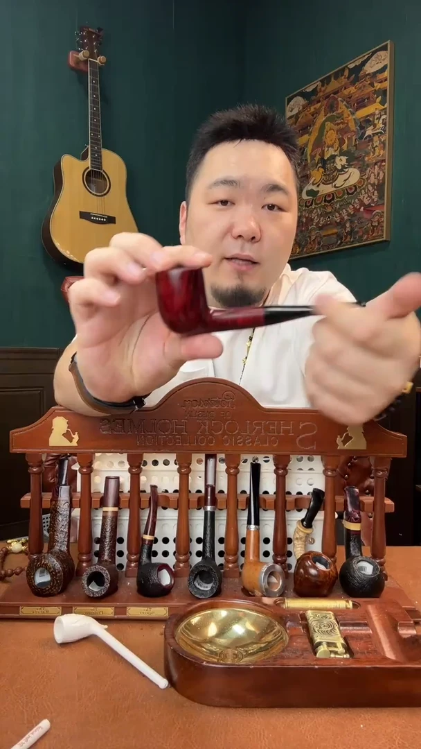 石楠木木雕款意大利进口石楠木烟斗