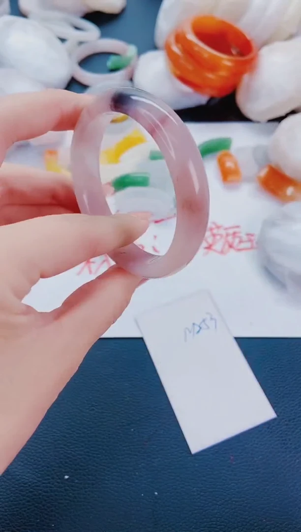 石英质玉手镯未镶嵌M253-56-57