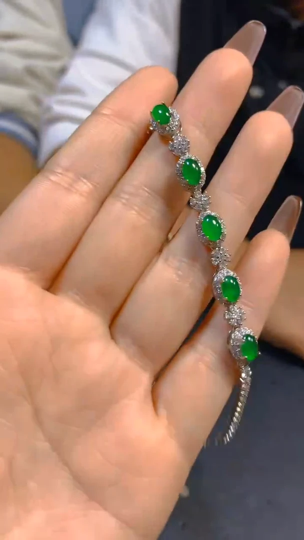 【闪购商品】翡翠手链未镶嵌0800073944多样性发一