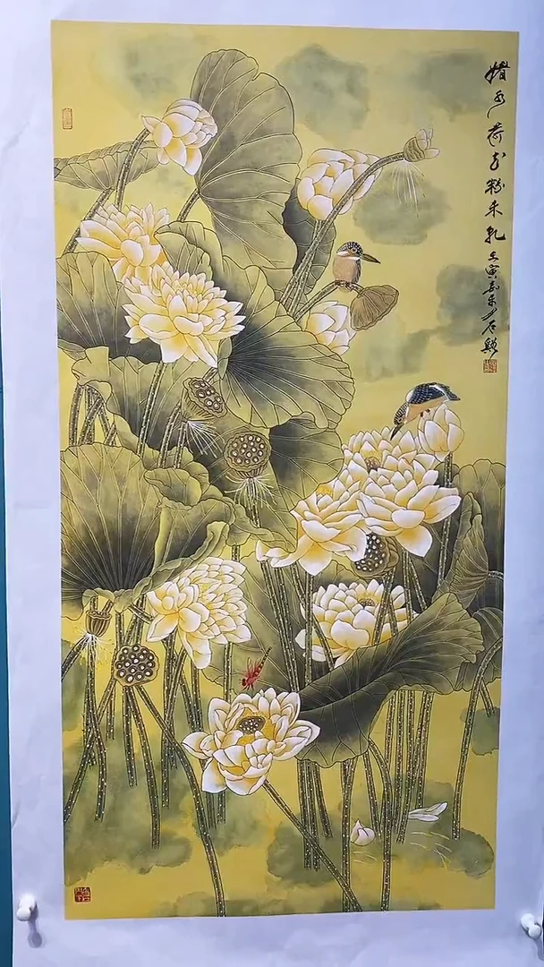 国画画都展厅明德老师国画作品22