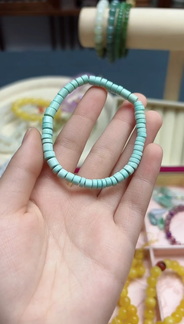 【闪购商品】绿松石手串未镶嵌松石5mm+手串*1 WY