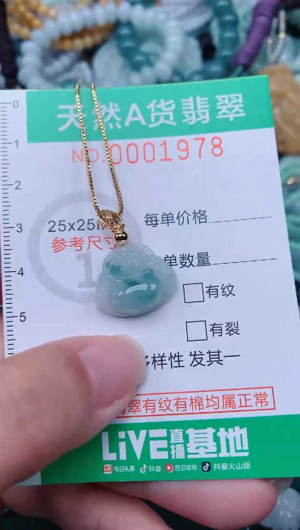 颈饰未镶嵌翡翠.0001978