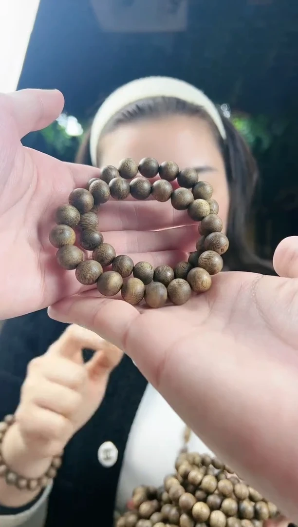 【闪购商品】沉香手串黄棋圆珠单圈1.0-8克+多样性发货一条