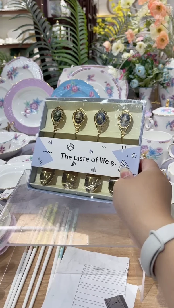 36%以上骨粉骨瓷咖啡勺