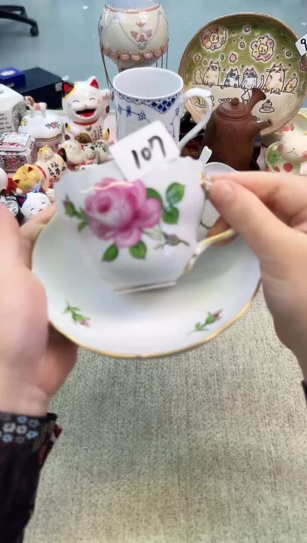 瓷片泡泡的瓷器好看到爆