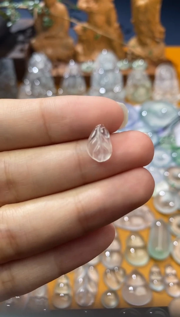 【闪购商品】定制翡翠未镶嵌福利10.8*7.1*2.1