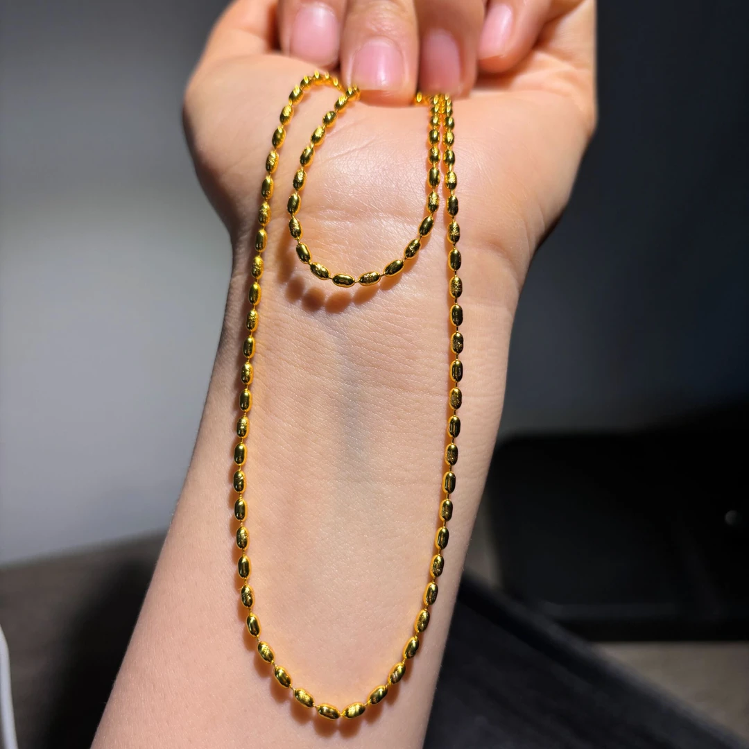 A80-轻奢米珠项链