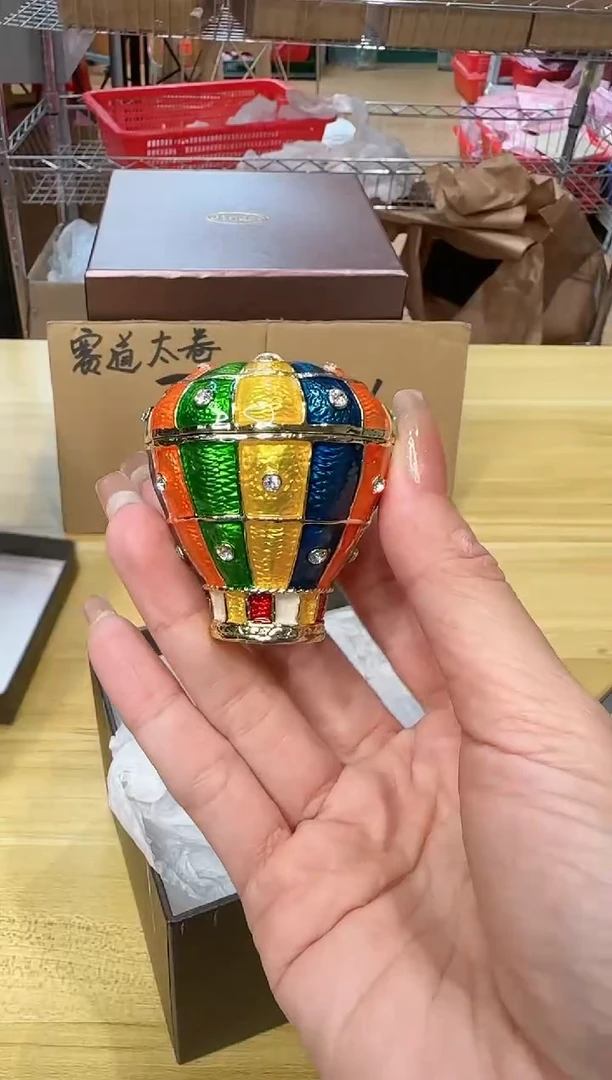 【闪购商品】茶宠珐琅首饰盒摆件AD101